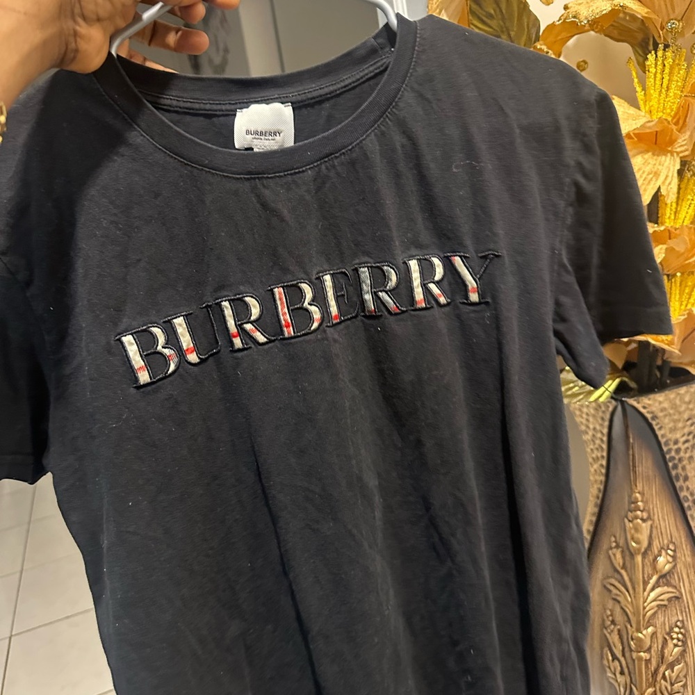 Burberry Black Logo T-Shirt
